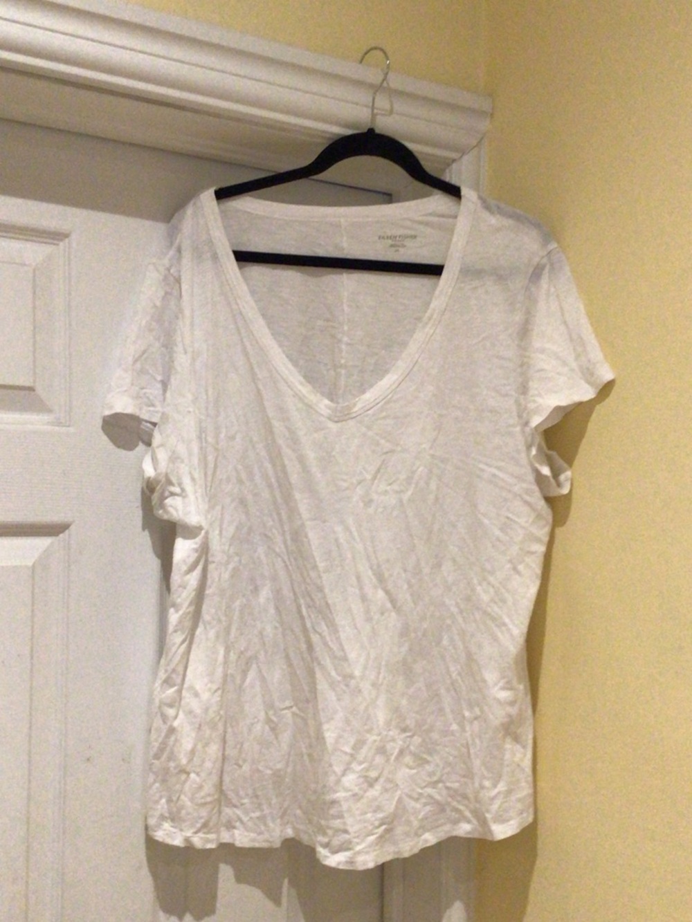 Eileen Fisher Summer Must Have Breathable Organic Cotton White Tee